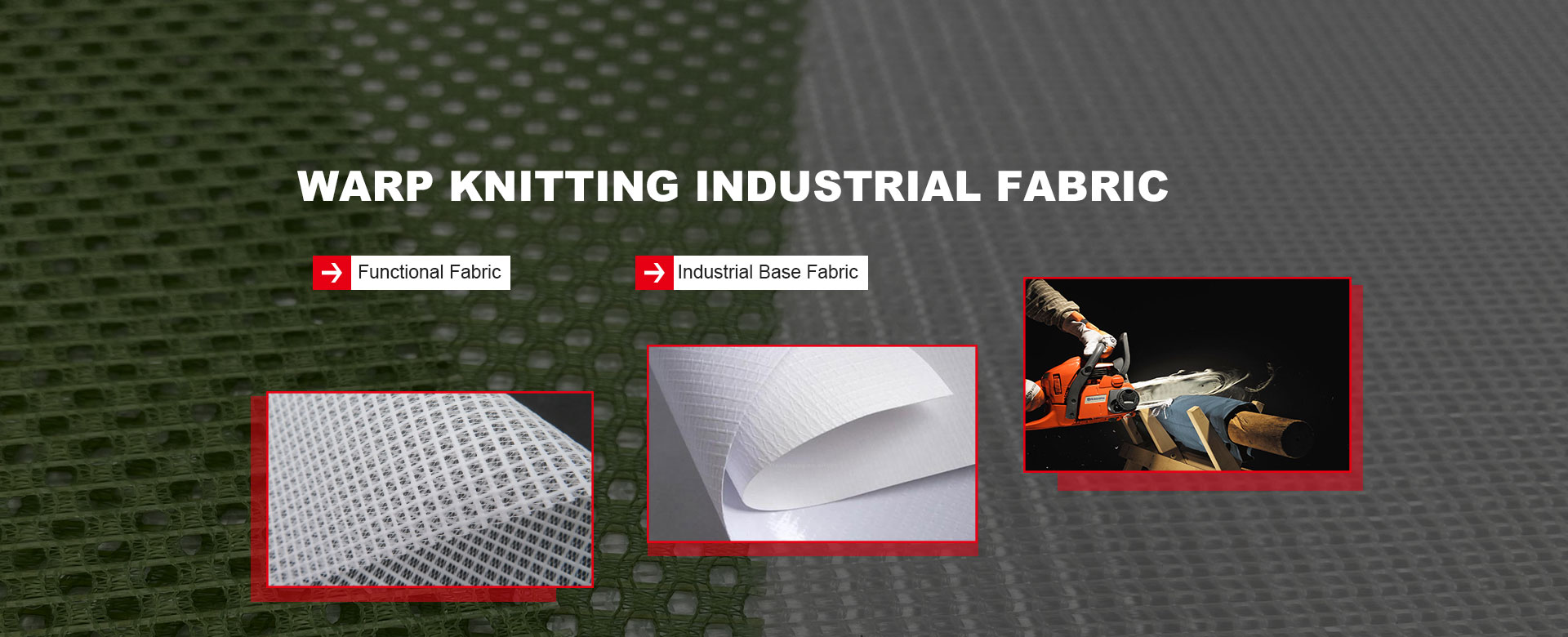 Pengeluar Fabrik Perindustrian Warp Knitting